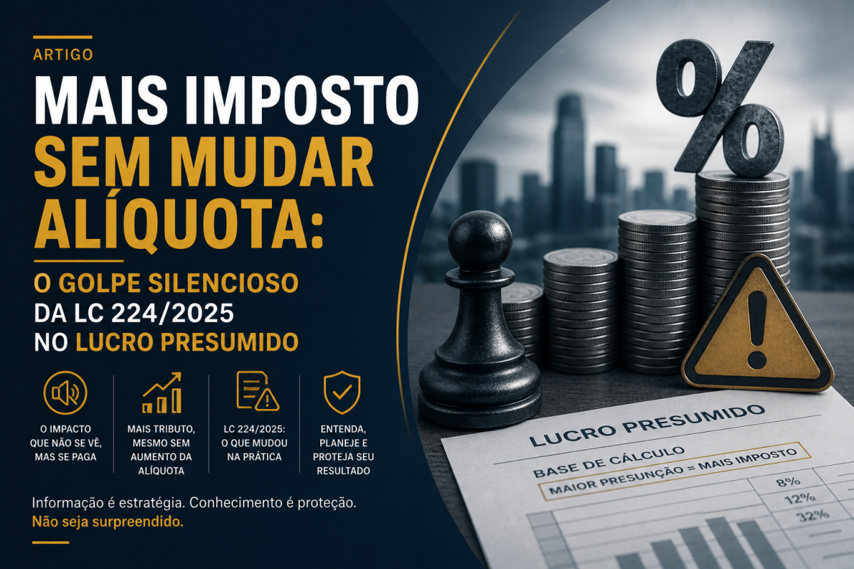 Impacto da LC 224/2025 - Lucro Presumido
