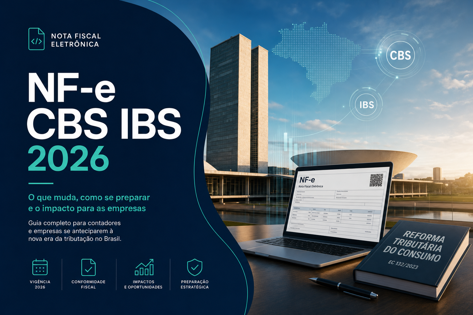 Como emitir nf-e com CBS e IBS em 2026: Guia prático sem rejeição