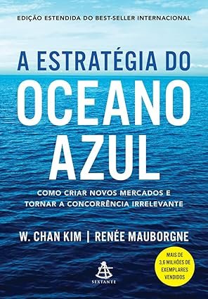 Capa do livro A estratégia do oceano azul